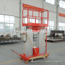 Hot quality !! mobile trailer aluminum one man lift with best price